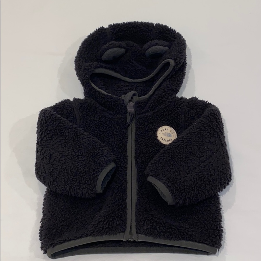 North Face Infant 3-6m Plushee Bear Fleece Jacket